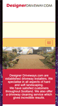 Mobile Screenshot of designerdriveway.com
