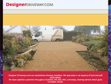 Tablet Screenshot of designerdriveway.com